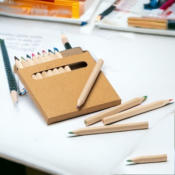 Набор KOEL из 12 карандашей, бежевый/ Набор из карандашей 12 цветов